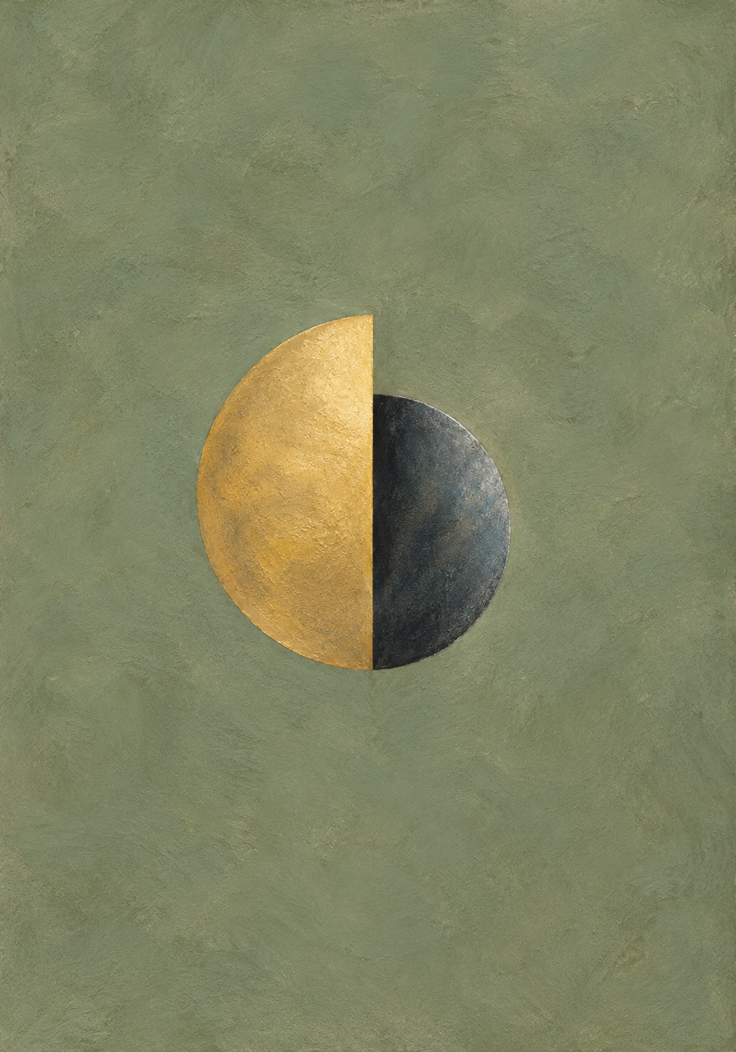 Two Sides of Light — painterly digital artwork by Exartify