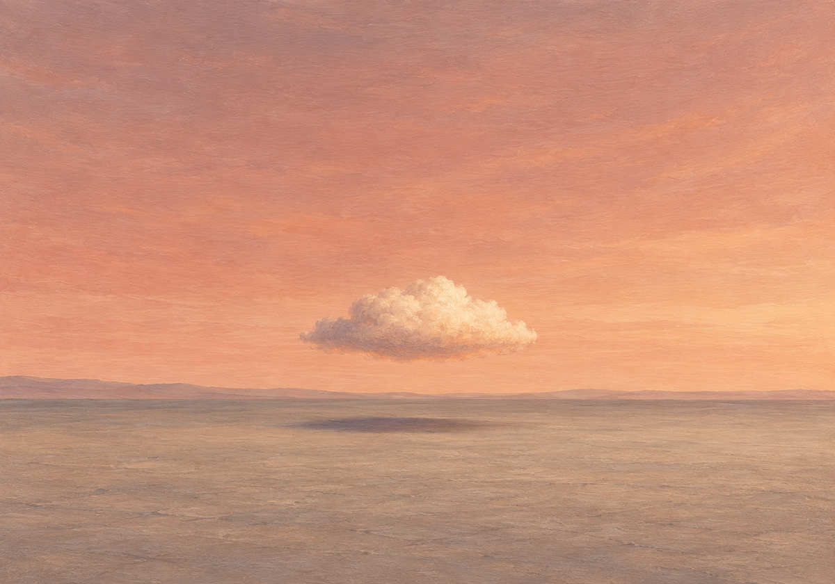 Shadow of a Cloud — painterly digital artwork by Exartify